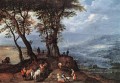 Um den Markt zu gehen Flämisch Jan Brueghel der Ältere